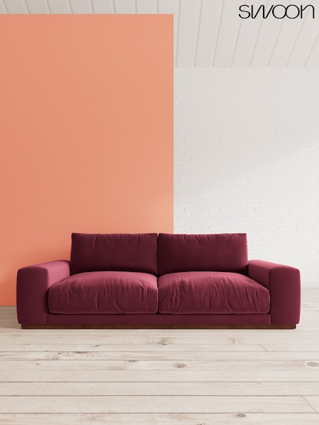 Easy Velvet/Bordeaux Denver By Swoon (A47035) | £2,209