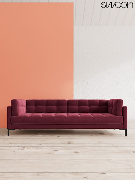 Easy Velvet/Bordeaux Landau By Swoon (A47041) | £1,769