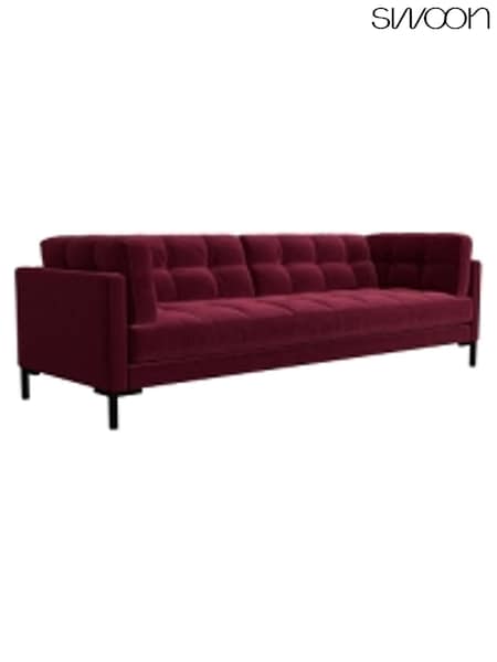 Easy Velvet/Bordeaux Landau By Swoon (A47041) | £1,999