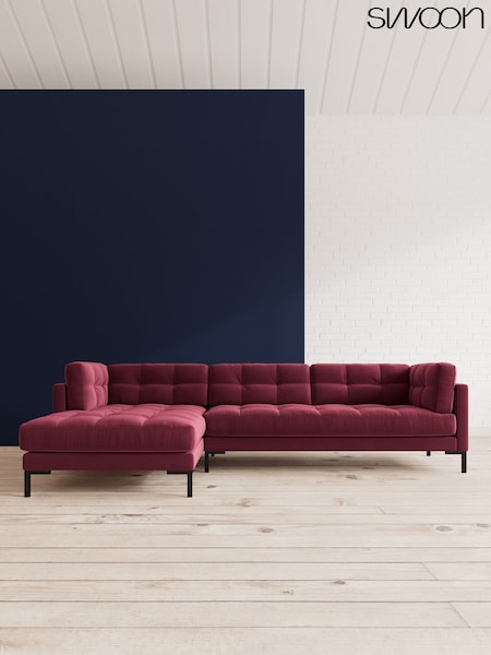 Easy Velvet/Bordeaux Landau By Swoon (A47041) | £2,539