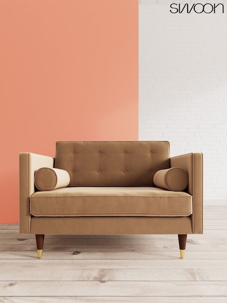Easy Velvet/Biscuit Porto By Swoon (A47050) | £400 - £1,115