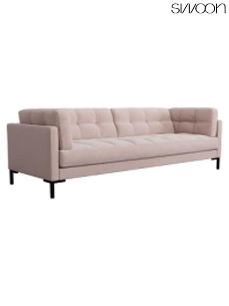 Easy Velvet/Blush Landau By Swoon (A47057) | £1,999
