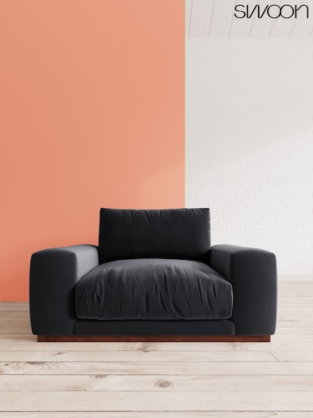 Easy Velvet/Black Denver By Swoon (A47059) | £1,539