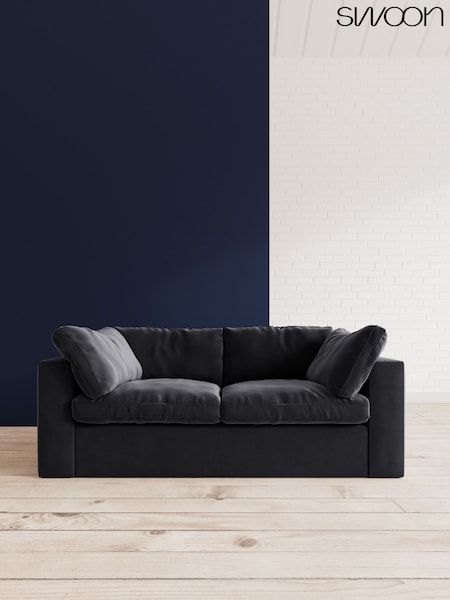 Easy Velvet/Black Seattle By Swoon (A47070) | £1,689
