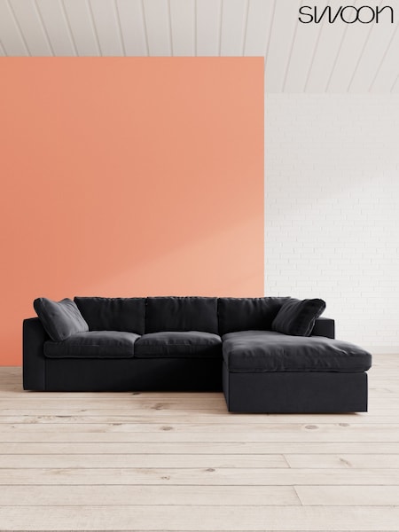 Easy Velvet/Black Seattle By Swoon (A47070) | £2,669