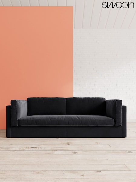 Easy Velvet/Black Munich By Swoon (A47074) | £2,769