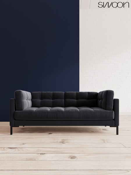 Easy Velvet/Black Landau By Swoon (A47075) | £1,519