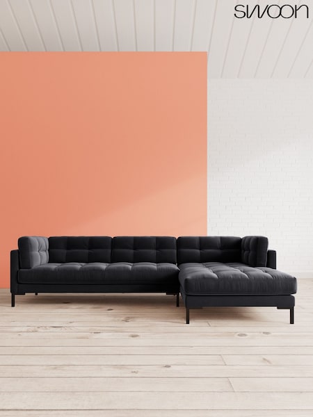 Easy Velvet/Black Landau By Swoon (A47075) | £2,539