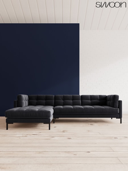 Easy Velvet/Black Landau By Swoon (A47075) | £2,539