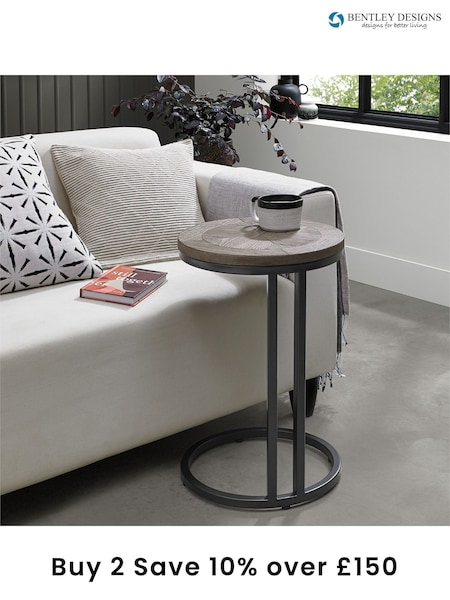 Bentley Designs Silver Monroe Sofa Table (A47413) | £145