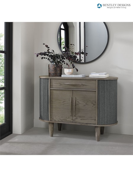 Bentley Designs Silver Monroe Narrow Sideboard (A47417) | £760