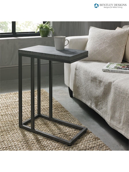 Bentley Designs Grey Renzo Zinc Dark Grey Sofa Table (A47422) | £135