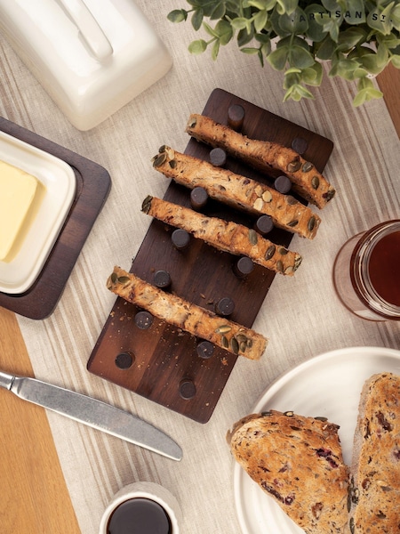 Artisan Street Brown Acacia Toast Rack (A49268) | £15