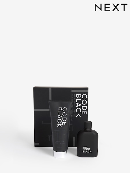 Code Black 100ml Eau De Parfum And Body Wash 200ml Gift Set (A49339) | £20