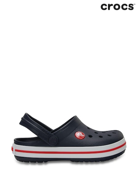 Crocs Black Crocband Kids Clogs (A49745) | £45