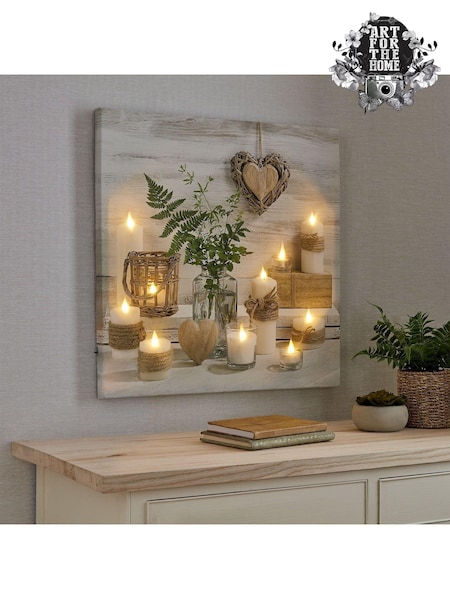 Art For The Home Natural Harmony LED Canvas (A52146) | £42