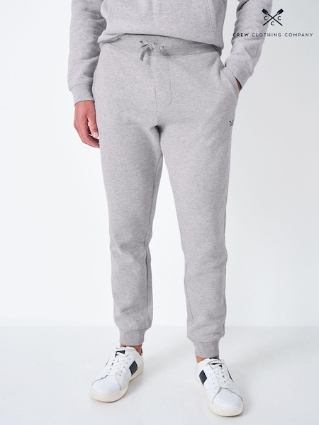 Crew Clothing Grey Crossed Oars Joggers (A56407) | £55