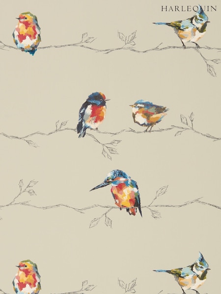 Harlequin Orange Persico 10.05M Wallpaper (A58885) | £88