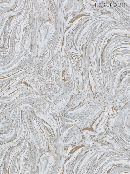 Harlequin Grey Makrana 10.05M Wallpaper (A58896) | £88