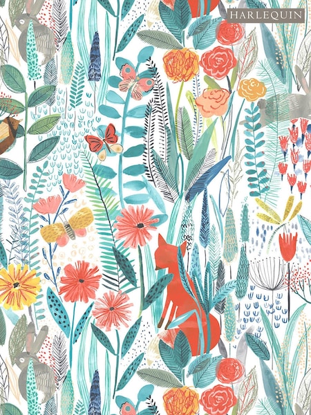 Harlequin Blue 10.05M Wallpaper Hide & Seek (A58904) | £56
