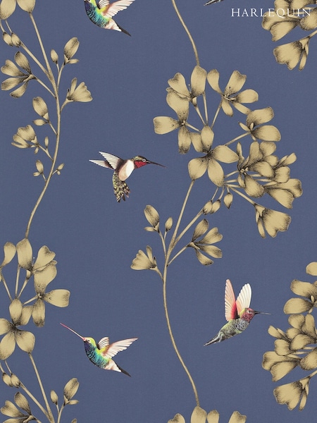 Harlequin Blue Amazilia 10.05M Wallpaper (A58913) | £88