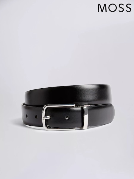MOSS Black/Brown Reversible Belt (A64850) | £30