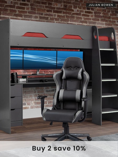 Julian Bowen Black Comet Gaming Chair (A65217) | £220