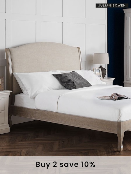 Julian Bowen Oatmeal Camille Bed (A65530) | £615 - £665