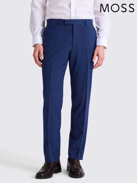 MOSS Royal Blue Tailored Fit Suit: Trousers (A65625) | £110