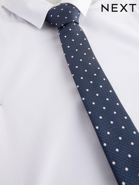 Navy Blue/White Tie (1-16yrs) (A65901) | £9