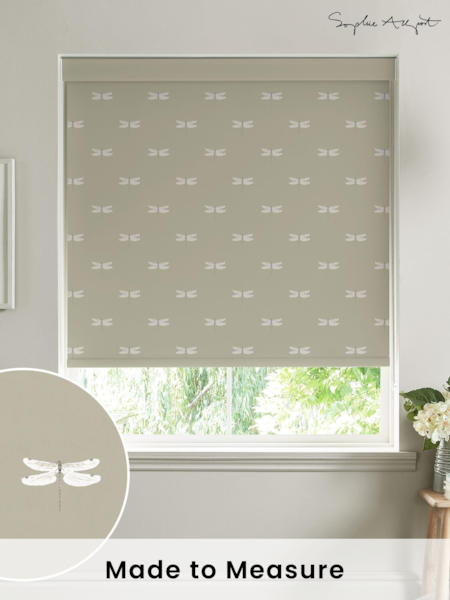 Sophie Allport Sand Dragonfly Made To Measure Roller Blind (A72279) | £58