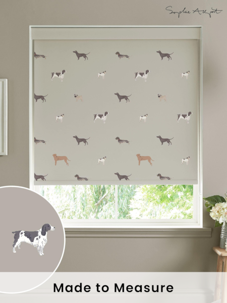 Sophie Allport Linen Natural Woof Made To Measure Roller Blind (A72292) | £58