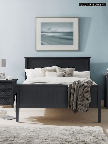 Julian Bowen Anthracite Maine Bed Bed (A73169) | £320 - £410