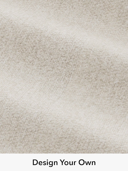 Tweedy Chenille/Oyster Fabric By Metre (A73408) | £80
