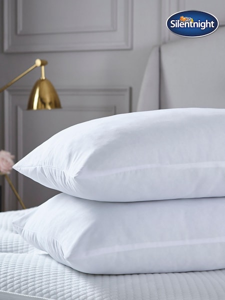 Silentnight Set of 2 Luxury Soft As Silk Pillow Protectors (A76877) | £20