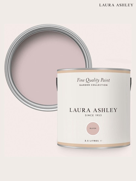 Laura Ashley Blush Pink Garden 2.5Lt Paint (A78003) | £40