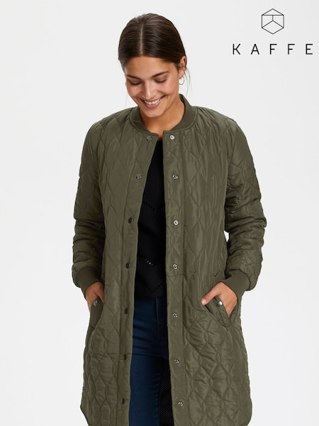 Kaffe Shally Regular Fit Quilted Coat (A79771) | £100