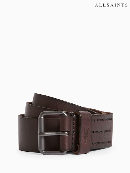 AllSaints Brown Dunston Belt (A81284) | £49