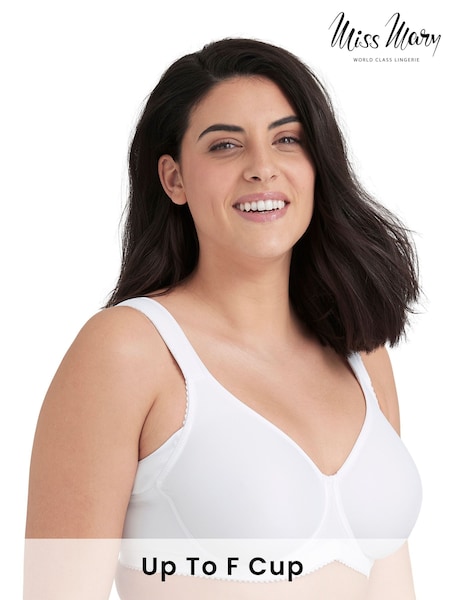 Miss Mary of Sweden White Stay Fresh Underwired Bra (A82284) | £52
