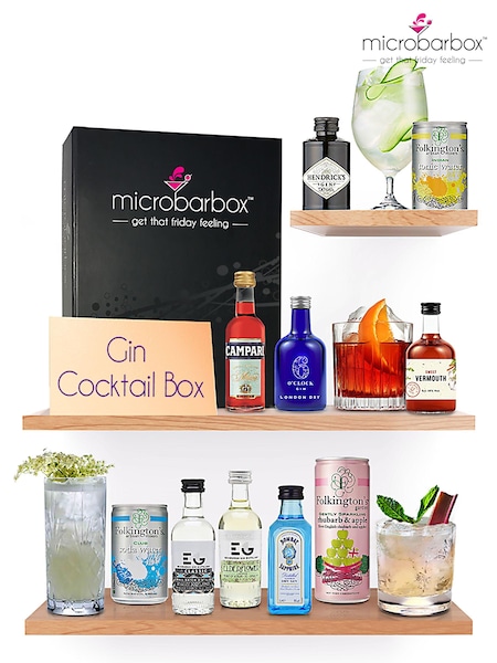 MicroBarBox Gin Cocktail Gift Set (A82369) | £54