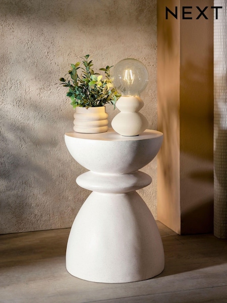 Stone Effect Stone Effect Totem Side Table (A83216) | £115