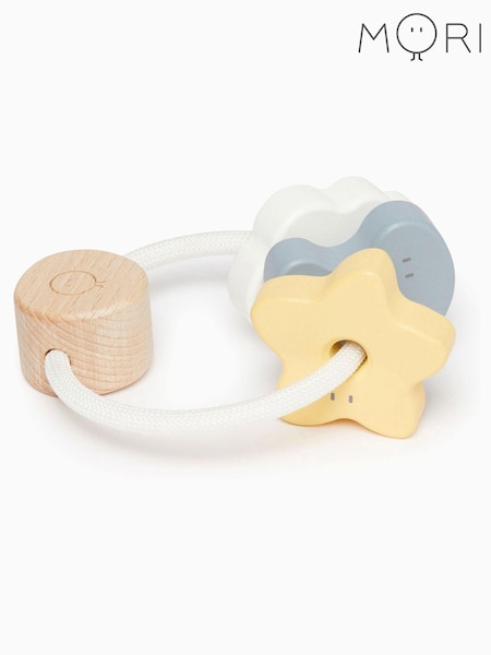 MORI Wooden Rattle Ring (A83279) | £12