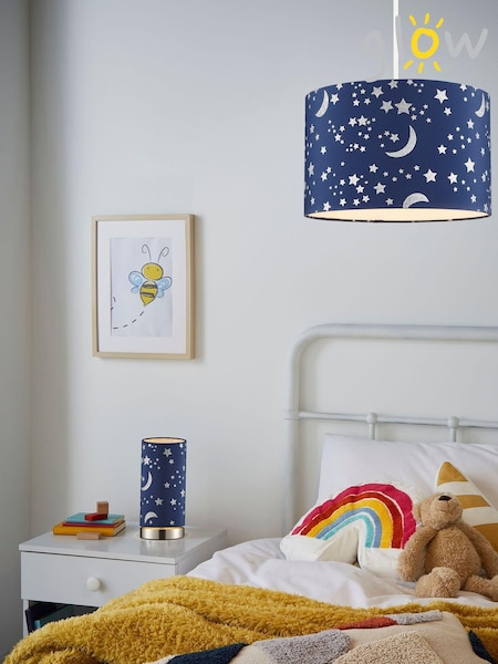 glow Blue Moon And Star Shade (A84665) | £25