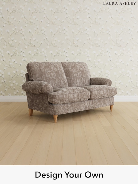 Kingsley Velvet/Pale French Grey Beaumaris By Laura Ashley (A85905) | £1,300
