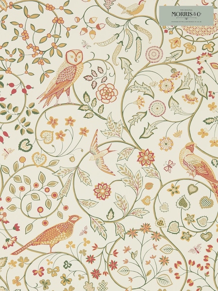 Morris & Co. Natural Newill 10.05M Wallpaper (A86274) | £160
