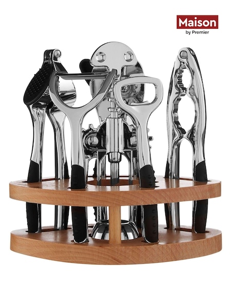 Maison by Premier Silver Paragon Kitchen Gadget Set (A87755) | £39