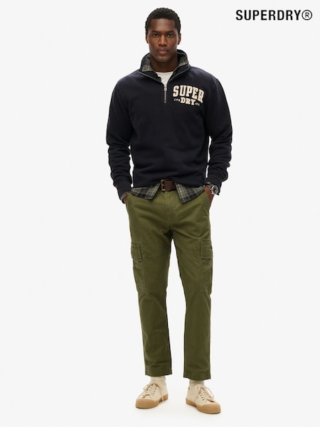 Superdry Green Cotton Core Cargo Utility Trousers (A87934) | £60