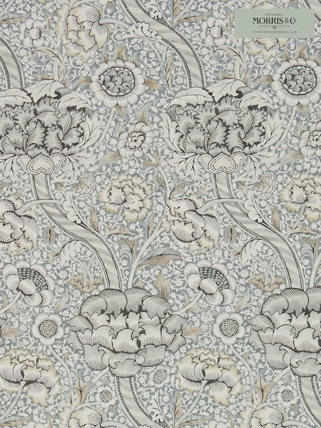 Morris & Co. Grey Wandle 10.05M Wallpaper (A88195) | £144