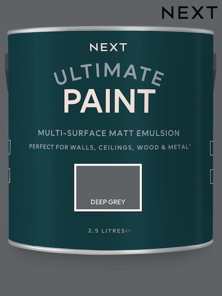 Deep Grey Ultimate® Multi-Surface Peel & Stick Paint Sample (A88558) | £1