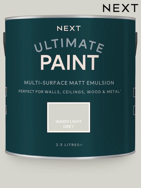 Warm Light Grey Ultimate® Multi-Surface Peel & Stick Paint Sample (A89333) | £1